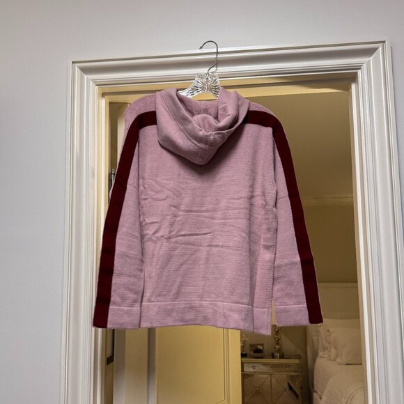 Joh Cashmere Rose Sweater Hoodie NWT - Picture 3 of 3